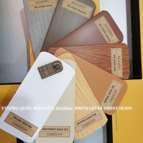 Rèm nhựa giả gỗ Modero