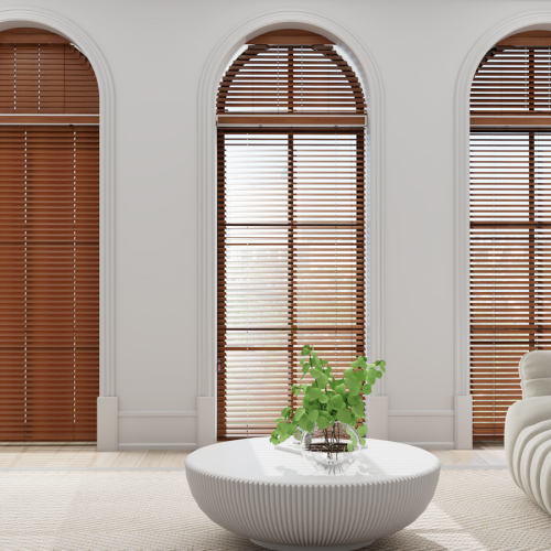 Rèm nhựa giả gỗ Modero