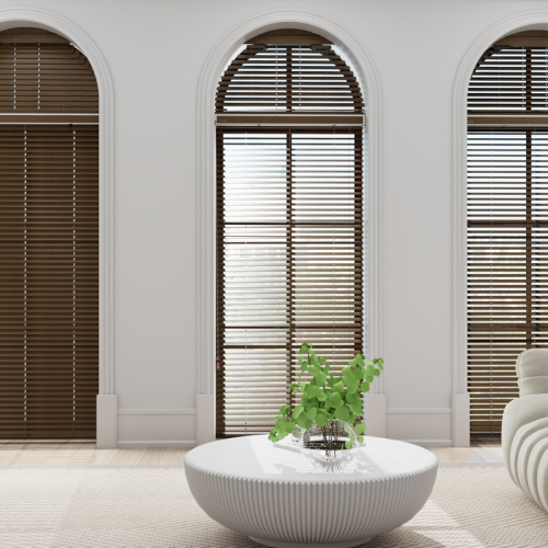 Rèm nhựa giả gỗ Modero