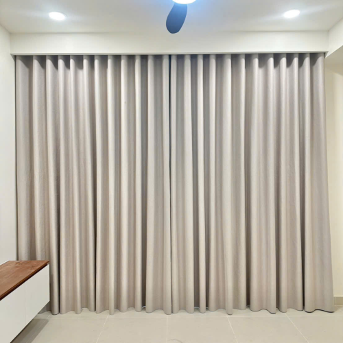 Rèm Vải bố cao su chống nắng 100%