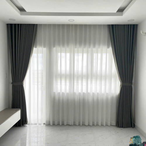 Rèm vải chung cư cao cấp