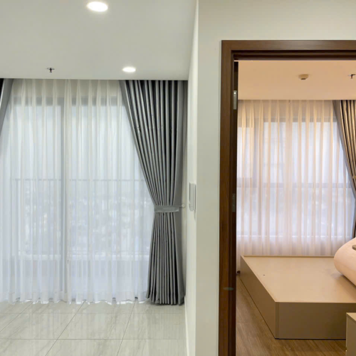 Rèm vải phòng ngủ đẹp