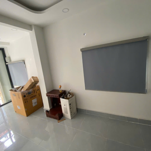 Rèm cuốn hệ máng cầu vồng