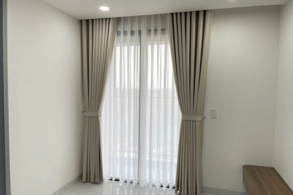 Thi công rèm cho căn hộ Phú Mỹ C2